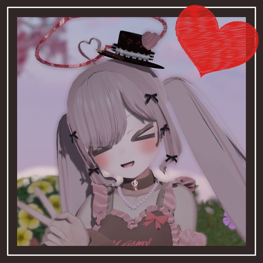 【MA対応】バレンタインに頭につけてたらかわいいセンス抜群の小物かな