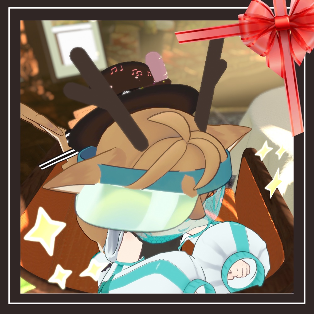 【MA対応】バレンタインに頭につけてたらかわいいセンス抜群の小物かな