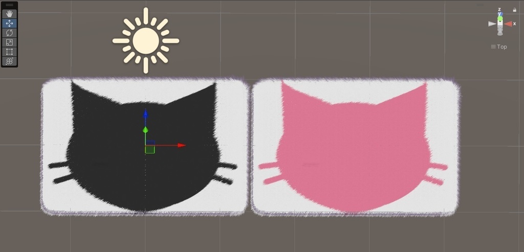 【アバターギミック】サイズと高さ調整もできるラグ・絨毯・マット・RUG・カーペット【MA対応】