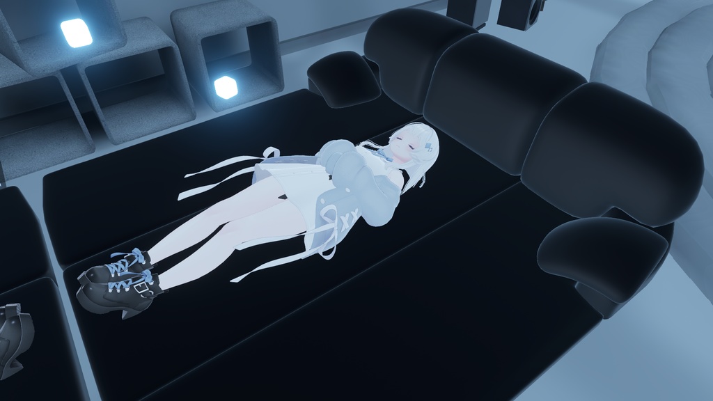 【アバターギミック】どこでもソファーベット【MA対応】