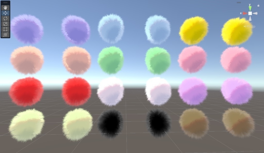 【アクセサリー】ゆれる!かわいい!ふわふわ!【MA対応】