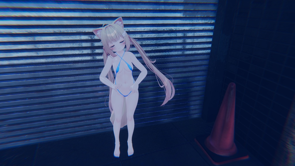 👙水着ギミック+肌テカ bikini gimmick+shiny skin【Lime,Chiffon,Chocolat】