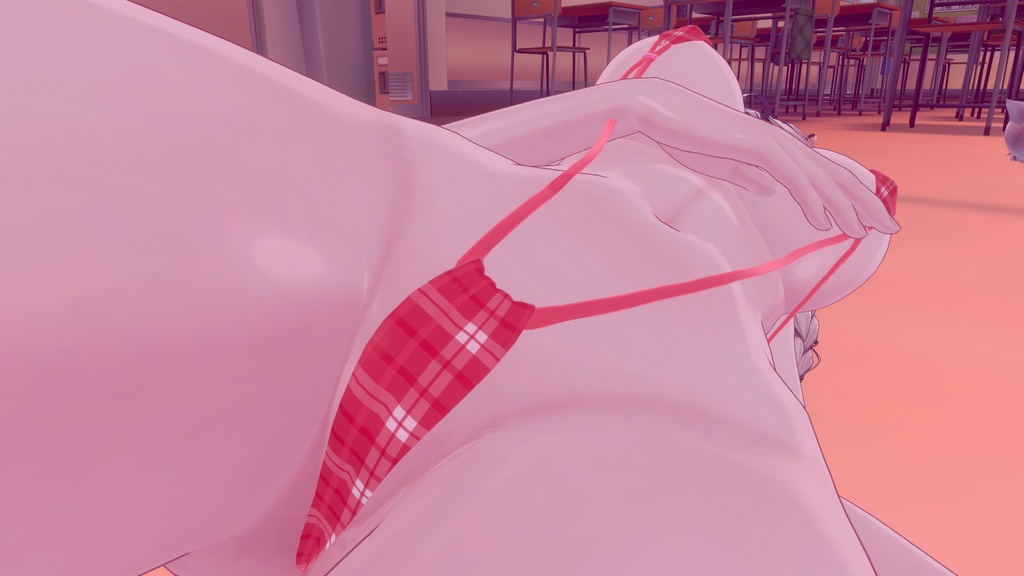 👙水着ギミック+肌テカ bikini gimmick+shiny skin【しなの,Shinano】