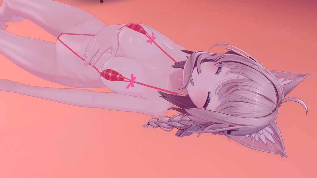 👙水着ギミック+肌テカ bikini gimmick+shiny skin【しなの,Shinano】