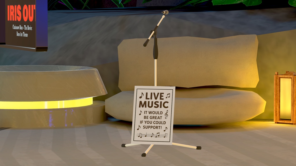 【Avatar gimmick】リアルに持てるマイクスタンド【MA対応】