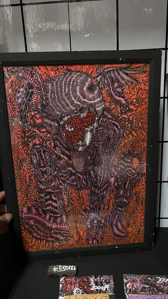B4サイズ原画