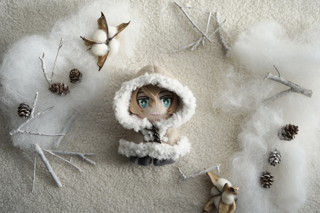 ダッフルケープ(白2種・グレー1種)