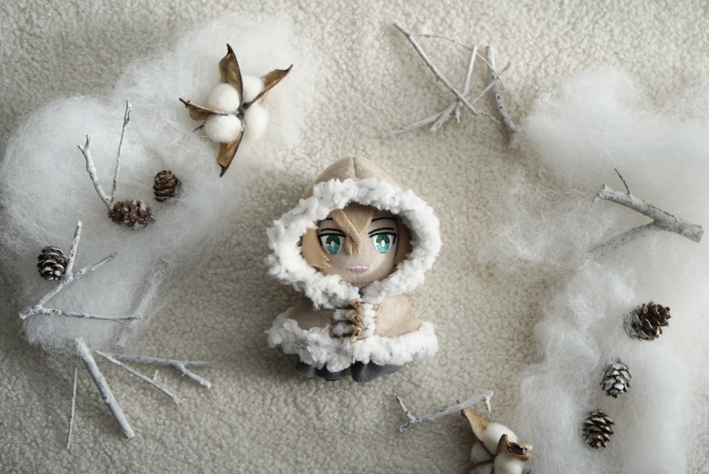 ダッフルケープ(白2種・グレー1種)