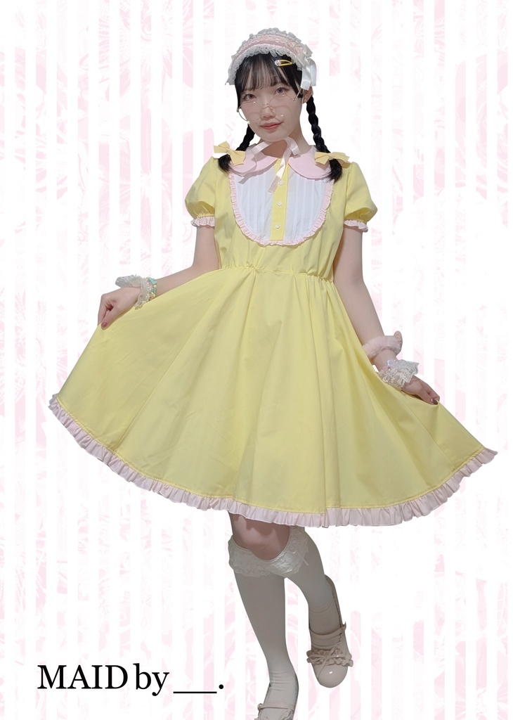 メイドバイミー 黄色ワンピース