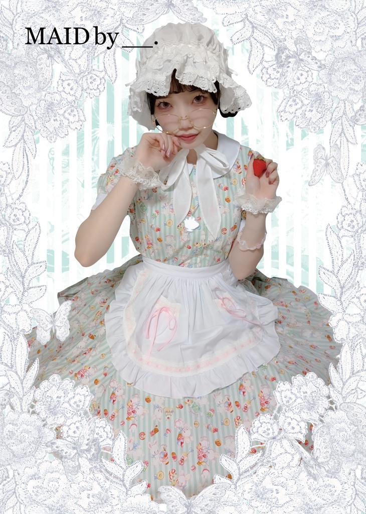 メイドバイミー 緑ワンピース