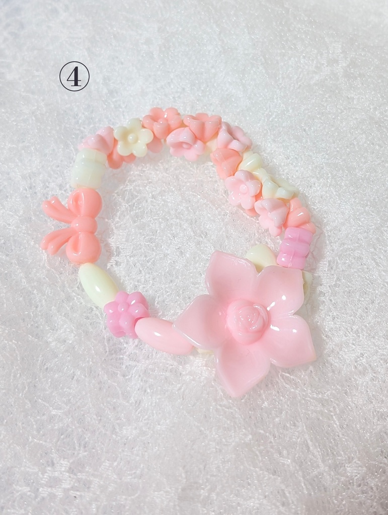 いろいろビーズブレスレット