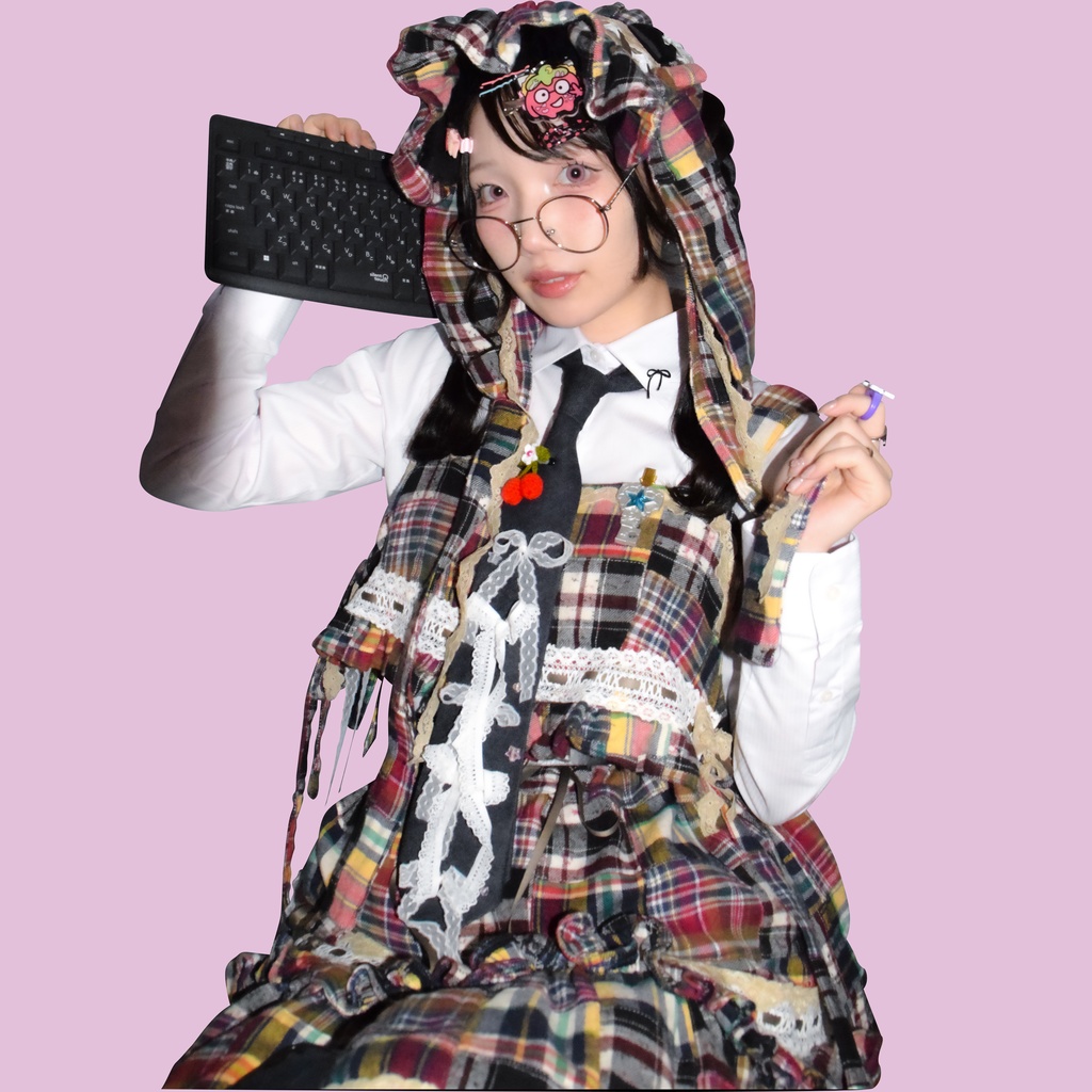 岡山デニム リボンネクタイ