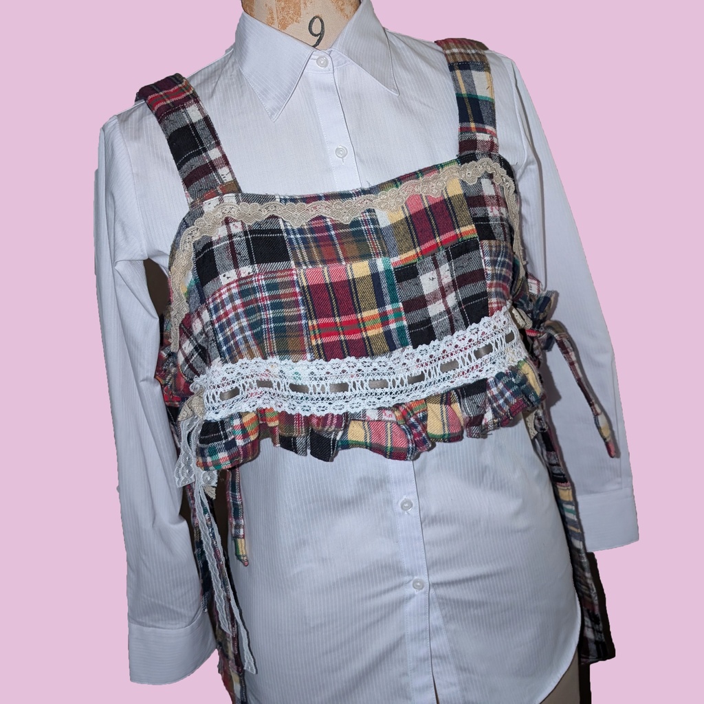 インド綿パッチワークビスチェ