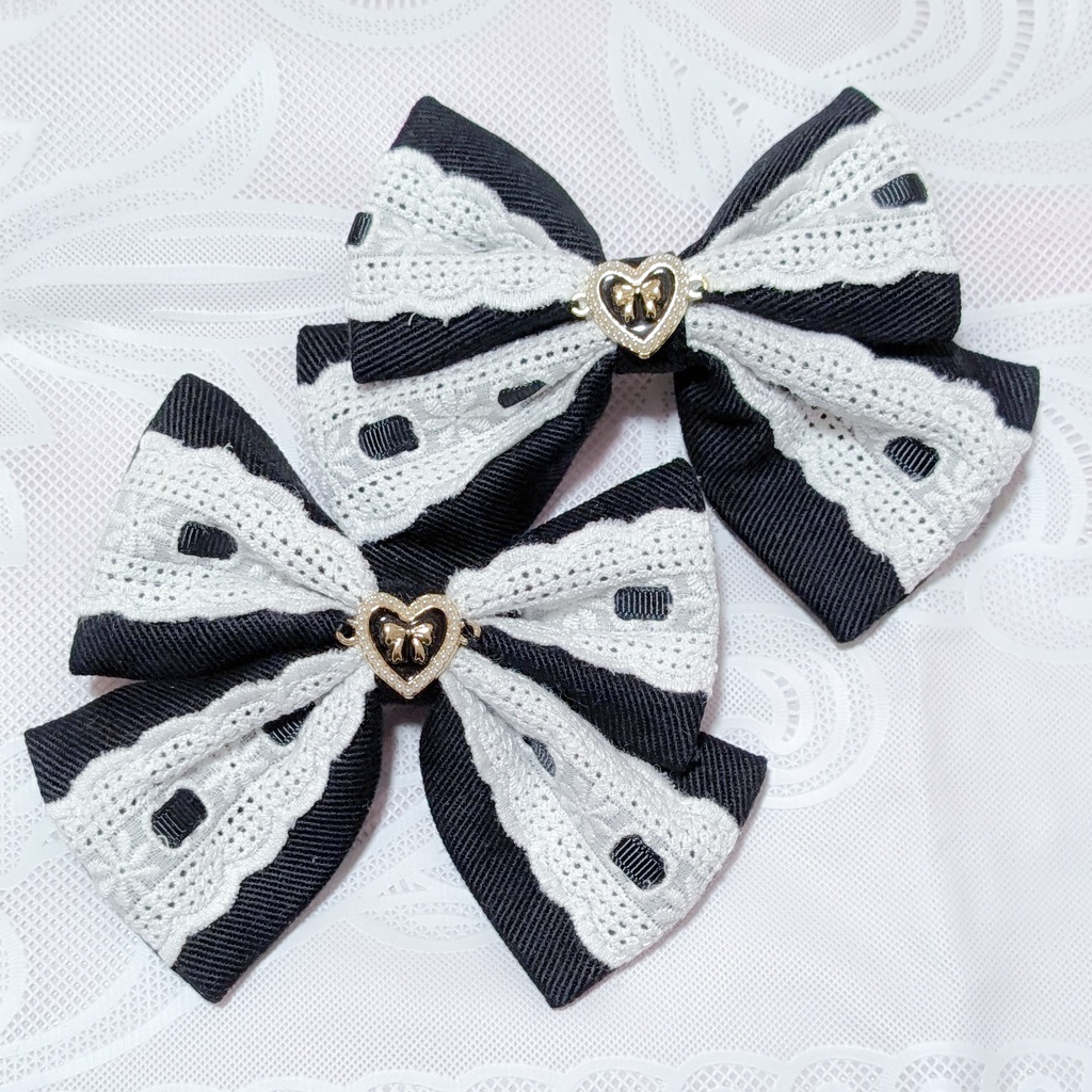 はしごレース リボン2個セット