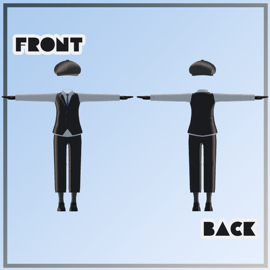 フォーマル衣装【ルナト・ネージュV2用衣装】