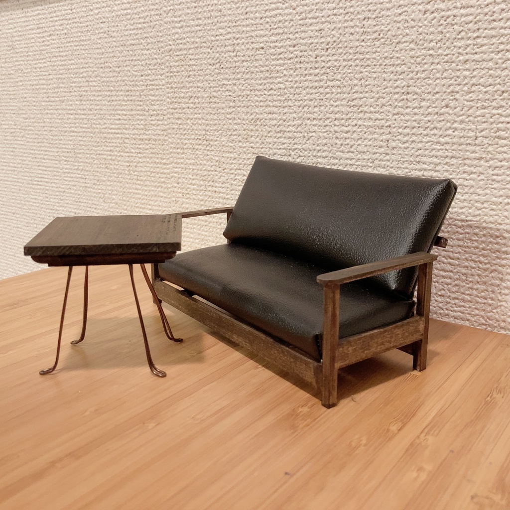 洋室セット(レザーソファ)