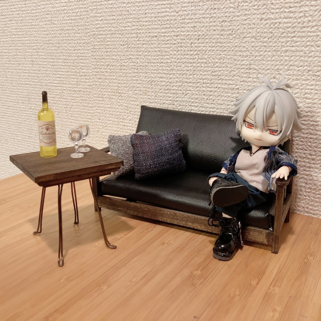 洋室セット(レザーソファ)