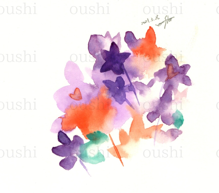 【原画】花