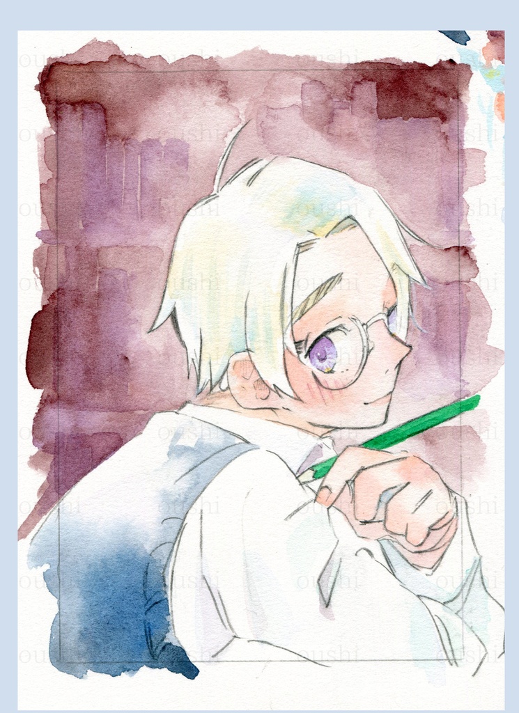 桜梓の少年描きます~調合オーダー編~