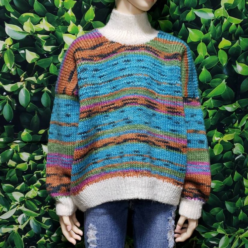 SD～SD17サイズ手編みニットセーター