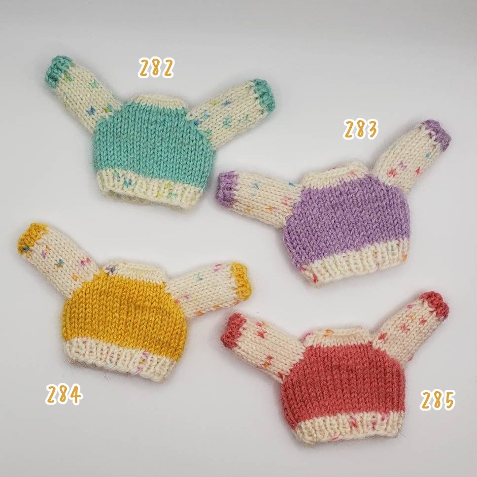 手編みニットセーター282~285