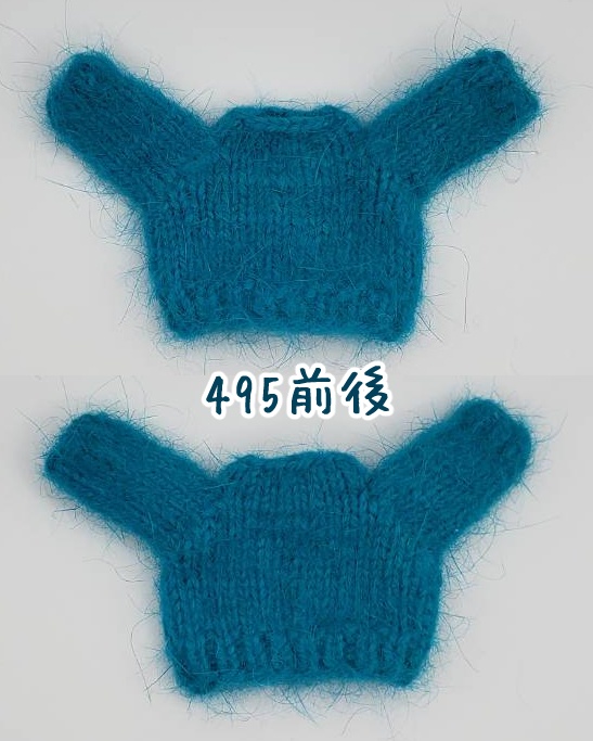 手編みニットセーター495～497