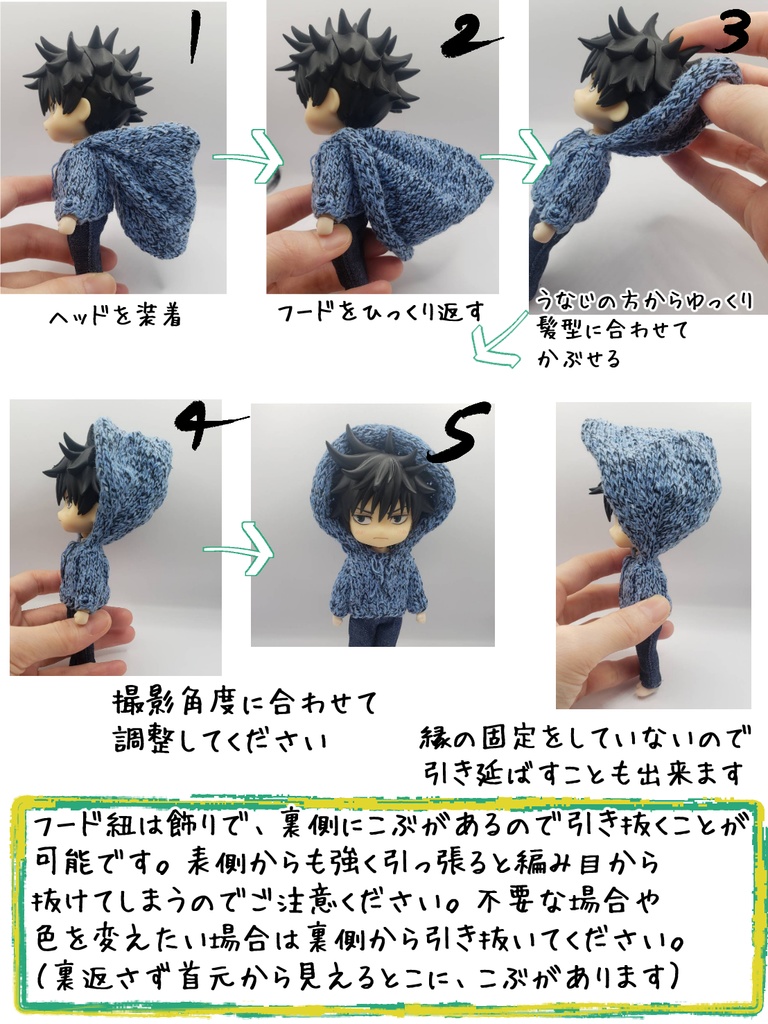 パーカー、ジャケット、フェイクセーターについて