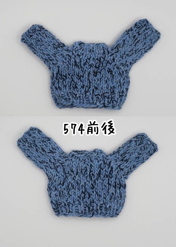 手編みニットセーター574~577