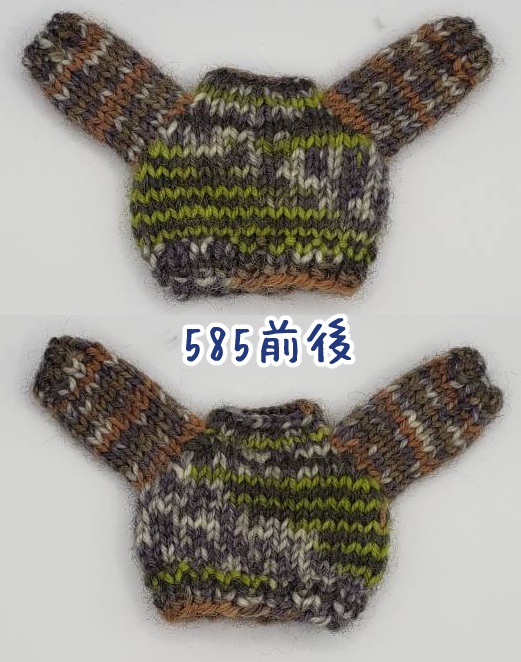 手編みニットセーター585~588