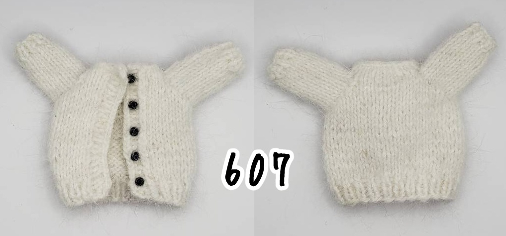 手編みニットジャケット606～610