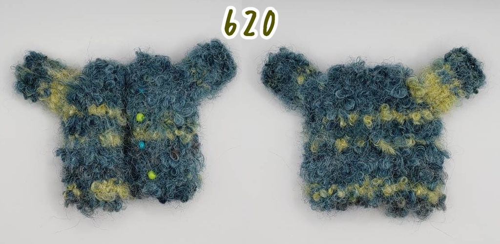 手編みニットジャケット619~621