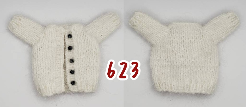 手編みニットジャケット622~625