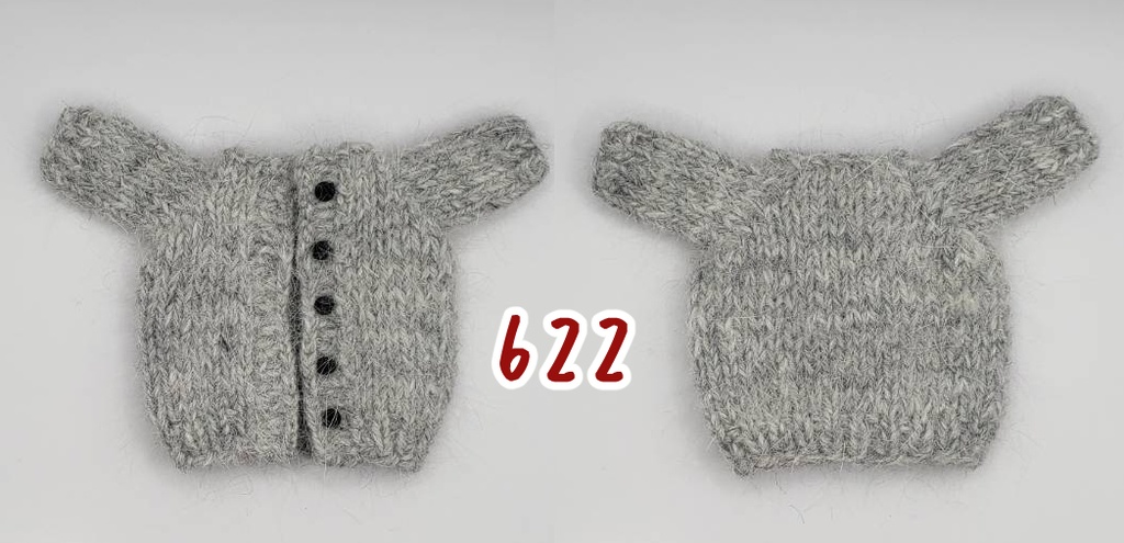 手編みニットジャケット622~625
