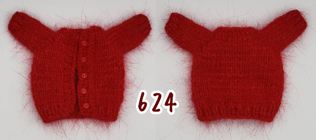 手編みニットジャケット622~625