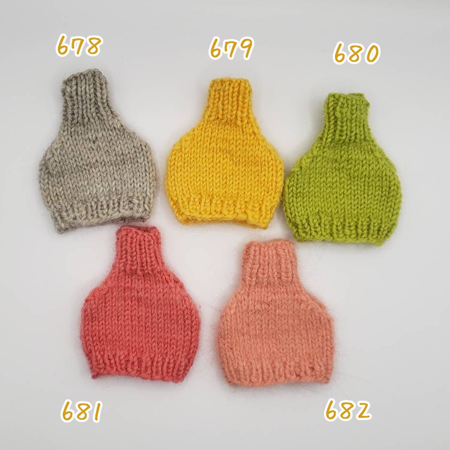 手編みフェイクセーター678~682