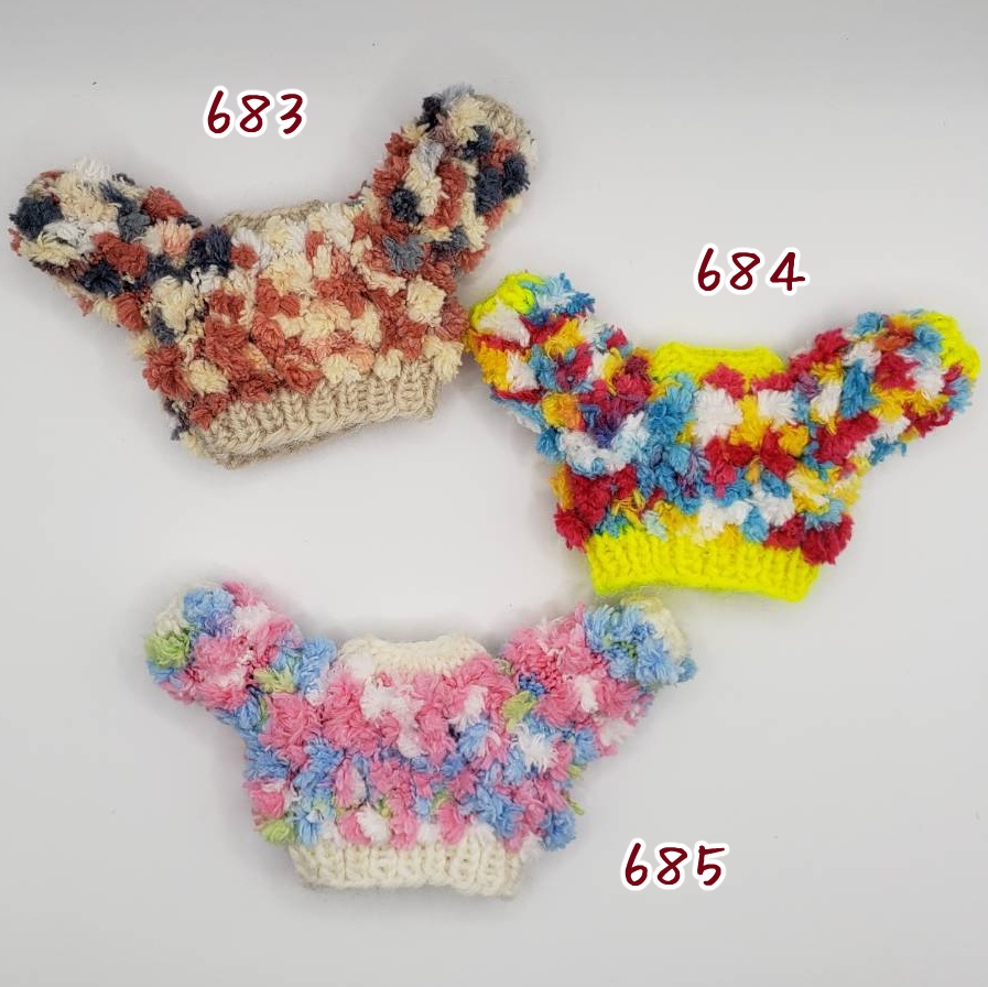 手編みニットセーター683~685