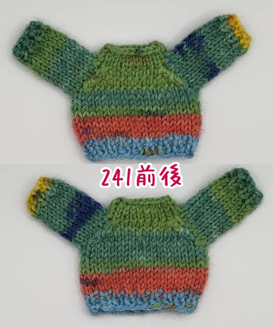 手編みニットセーター225、236、241、249