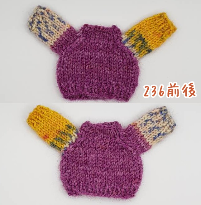 手編みニットセーター225、236、241、249