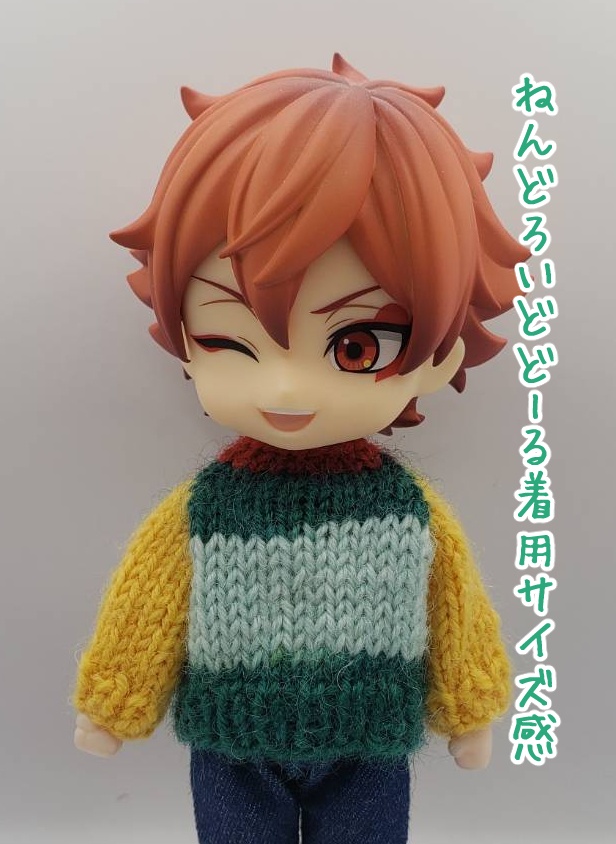 手編みニットセーター332、333、336、345