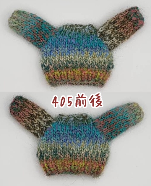 手編みニットセーター373、393、399、405