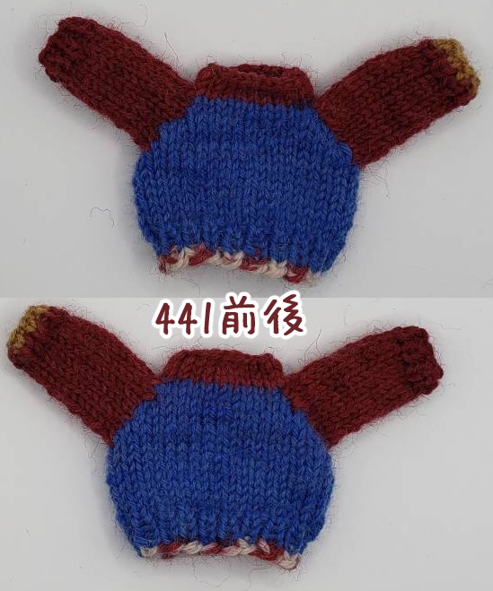 手編みニットセーター418、440、441、524