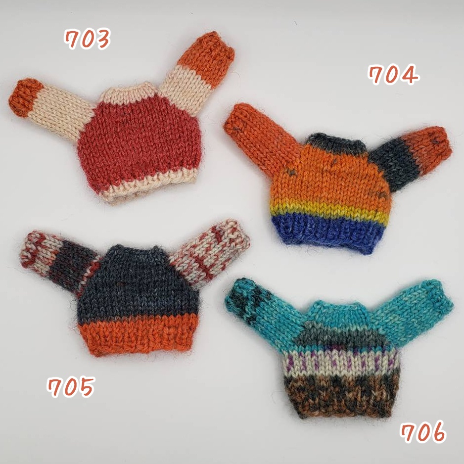 手編みニットセータ―703~706