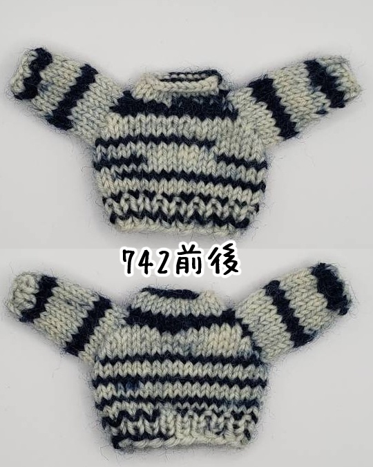 手編みニットセーター739~742