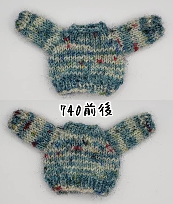 手編みニットセーター739~742