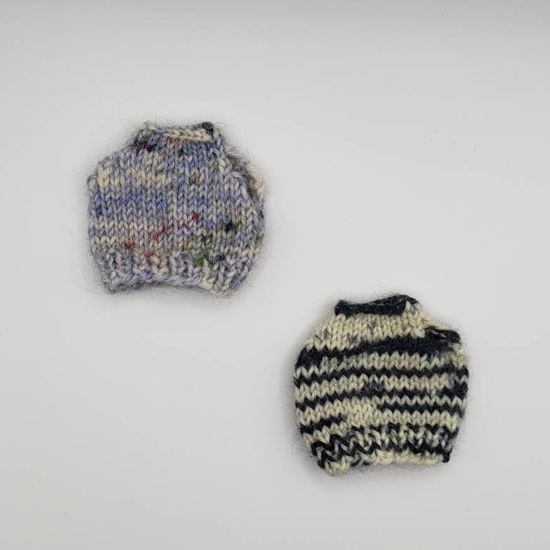 手編みフェイクセーター748、749