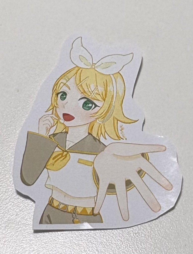 鏡音リンステッカー