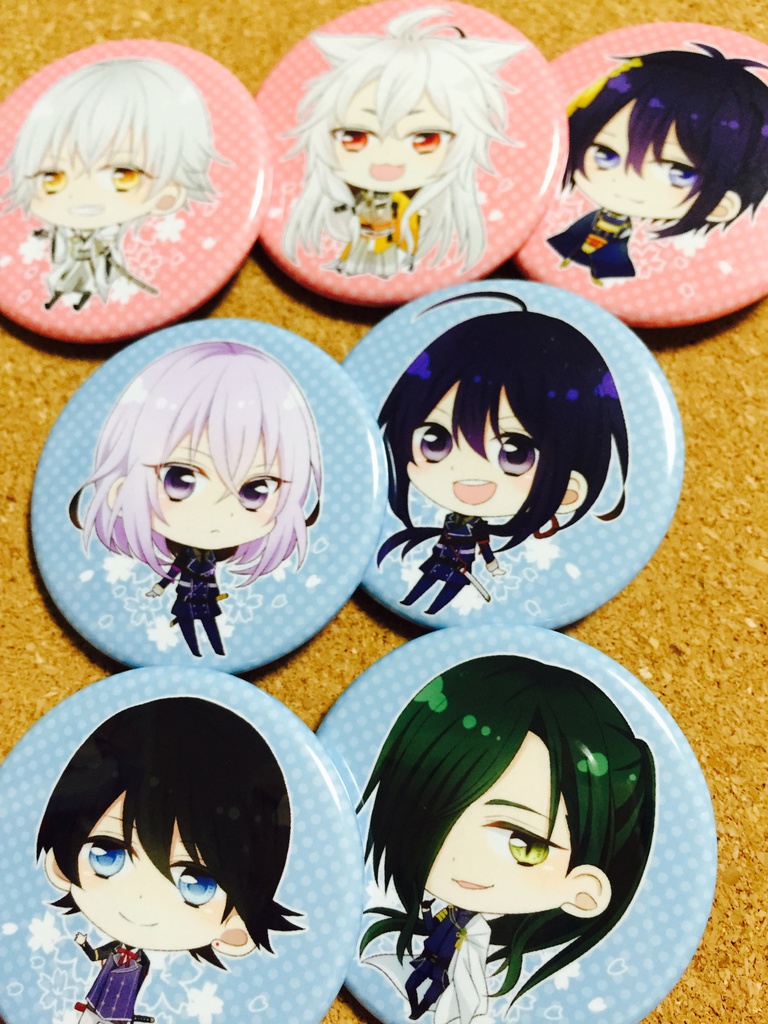 刀剣乱舞 みずたま缶バッジ