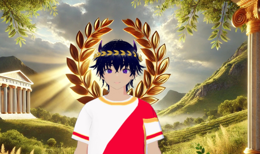 Roman Tunic Texture for VRoid | VRoid用ローマ風チュニックテクスチャ