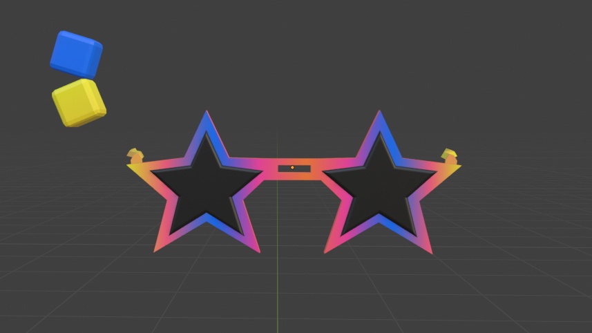 Star-Shaped Glasses – Inspired by Hitori Gotou (Bocchi the Rock!) | 星形メガネ