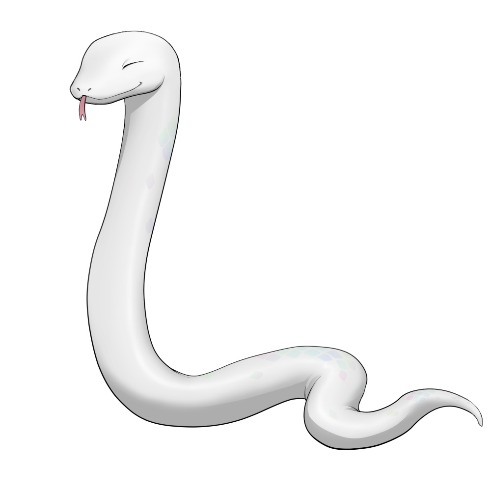 【2024/2/25不具合修正/フリー配布】とうびょうさん(蛇)公式PSD立ち絵素材